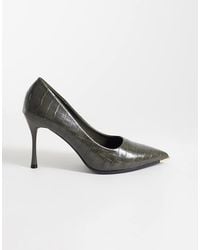 SEQWL - Pumps With Gold Detail - Lyst