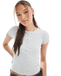 Cotton On - Henley Short Sleeve Tee - Lyst