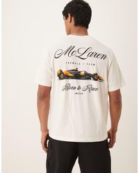 Abercrombie & Fitch - Mclaren Motif Back Print T-shirt - Lyst