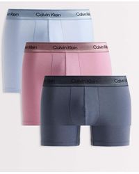 Calvin Klein - Icon Cotton Stretch 3 Pack Boxer Briefs - Lyst