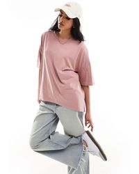 ASOS - High Low Oversized Tee - Lyst