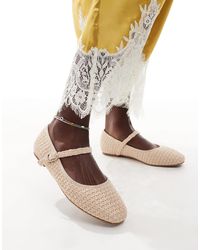 Glamorous - Mary Jane Ballet Flats - Lyst