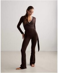 Aim'n - Chocolate Sense Flare Tights - Lyst