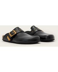 AllSaints - – staffa – mules aus leder - Lyst