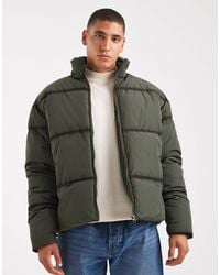 Cotton On - Cropped Puffer Jacket - Lyst
