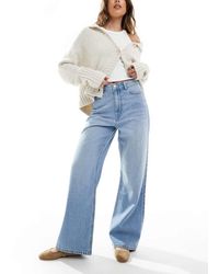 New Look - Adalae Wide Leg Jean - Lyst