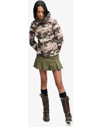 Bench x Superdry & Co - Hooded Funnel Neck Ripstop Jacket - Lyst