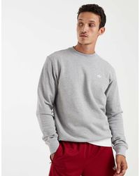 adidas Originals - Trefoil Essentials Crew French Terry Sweatshirt - Lyst