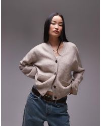 ARKET - – strickjacke aus alpaka-woll-mix - Lyst