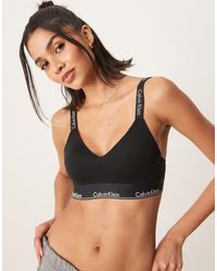 Calvin Klein - – modern cotton – leicht gefüttertes bustier - Lyst
