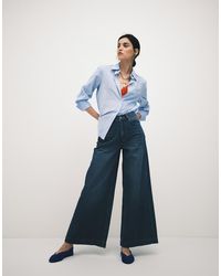 ASOS - Wide Leg Palazzo Jeans - Lyst