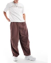 ASOS - – weite oversize-fallschirmhose - Lyst