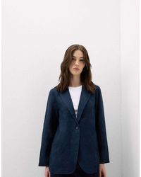 Intimissimi - The Pure Linen Plain-Weave Linen Jacket - Lyst