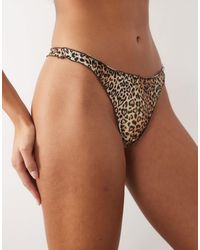 Wild Lovers - Suki Frill Thong - Lyst