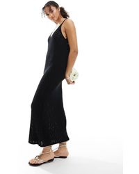 New Look - Crochet Maxi Beach Dress - Lyst
