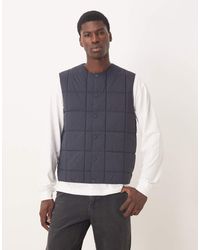 ARKET - Padded Gilet With Popper Front - Lyst