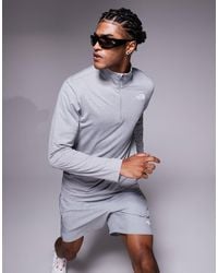 The North Face - Training 24/7 1/4 Logo Top - Lyst