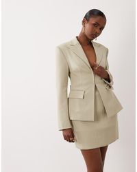 ASOS - Elegante Blazer Met Detail Aan De Taille - Lyst