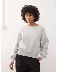 Weekday - Oversized Boxy Fit Sweatshirt - Lyst