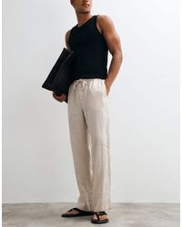 ARKET - Pure Linen Trouser - Lyst