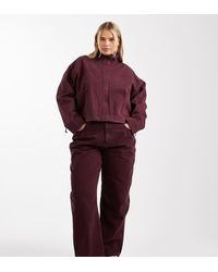 ASOS - Asos Design Curve Slim Barrel Jeans - Lyst