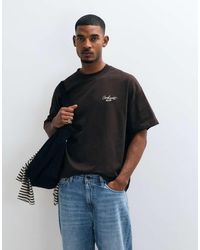 Carhartt - Signature Script Relaxed Fit T-shirt - Lyst