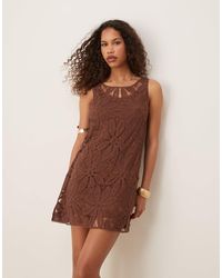 Mango - – gehäkeltes minikleid - Lyst