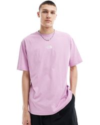 The North Face - – schweres oversize-t-shirt - Lyst