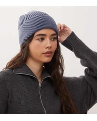 Collusion - Geribbelde Beanie - Lyst