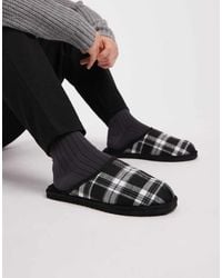 Jack & Jones - Check Slipper - Lyst