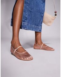 Steve Madden - Mash Mesh Ballet Flats - Lyst