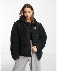The North Face - Nuptse High Pile Down Puffer Jacket - Lyst