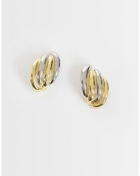 TOPSHOP - Fia Statement Stud Earrings - Lyst