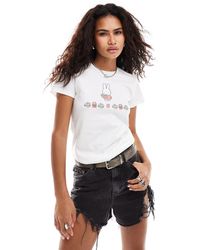 Daisy Street - X Miffy Short Sleeve Fitted T-shirt - Lyst