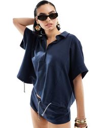 Mango - Drawstring Co-ord Sweatshirt - Lyst