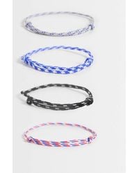 ASOS - 4 Pack Rope Puller Bracelet - Lyst