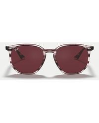 Ray-Ban - Rb4306 Irregular Sunglasses With Lens - Lyst