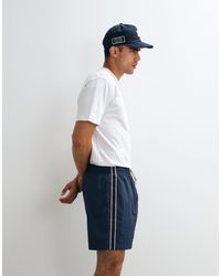 Abercrombie & Fitch - Nylon Shorts With Side Stripe - Lyst