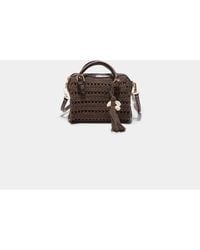 Stradivarius - Round Crochet Tote Bag - Lyst