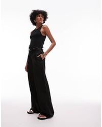 Mango - Tuta Jumpsuit Nera Con Top - Lyst