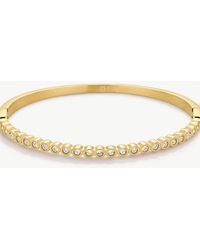D.Louise - Waterproof Bezel Bangle – Tarnish-Free - Lyst