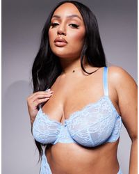 ASOS - Asos Design Curve Lola Lace Underwired Bra - Lyst