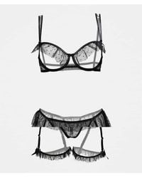 Ann Summers - All Mine Crotchless Lingerie Set - Lyst