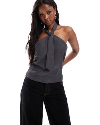 ONLY - – elegantes neckholder-top - Lyst