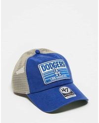 '47 - La Dodgers Clean Up Trucker Cap - Lyst
