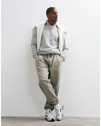 ASOS - Premium Heavyweight Oversized Tuck jogger - Lyst