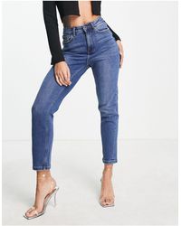 Vero Moda - – locker geschnittene mom-jeans - Lyst