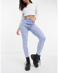 Blau 32 Bershka Jegging & Skinny & Slim Rabatt 70 % DAMEN Jeans Jegging & Skinny & Slim Ripped 