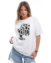 Pieces - – oversize-t-shirt - Lyst