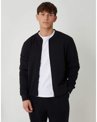 Threadbare - Zip Through Sweat Bomber - Lyst